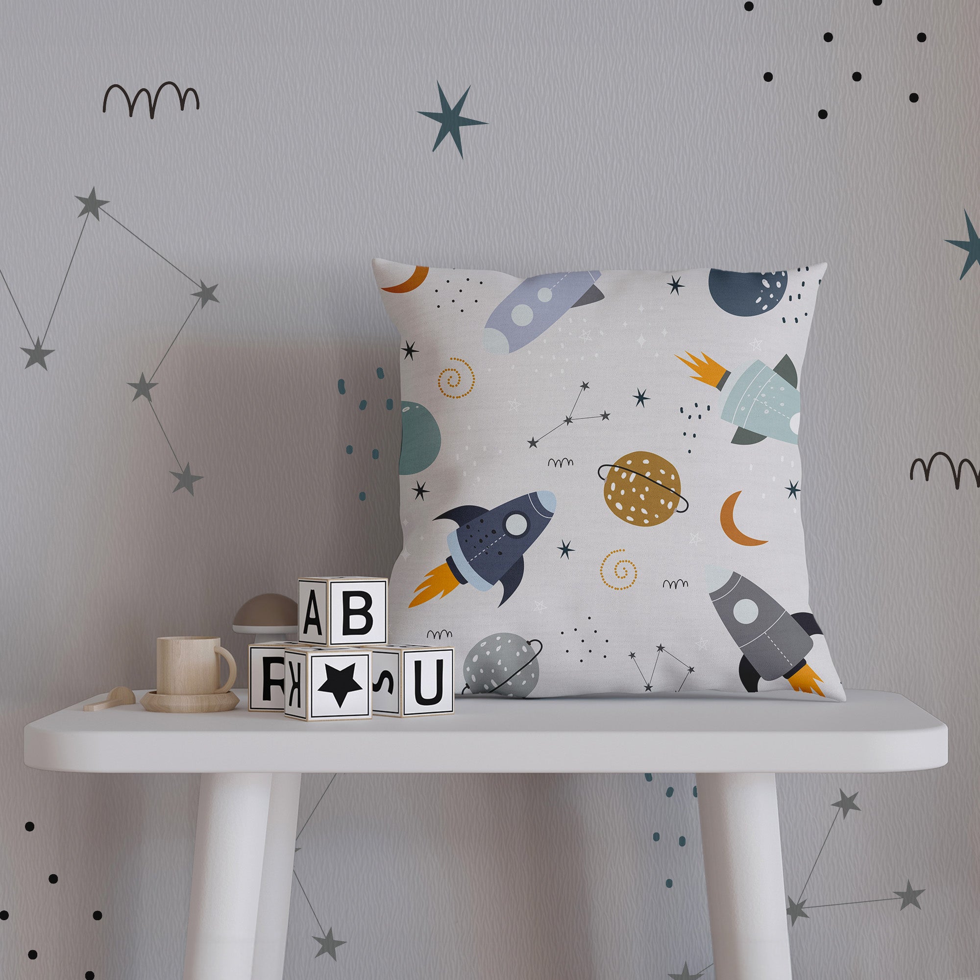 Cosmos Cushion Cover