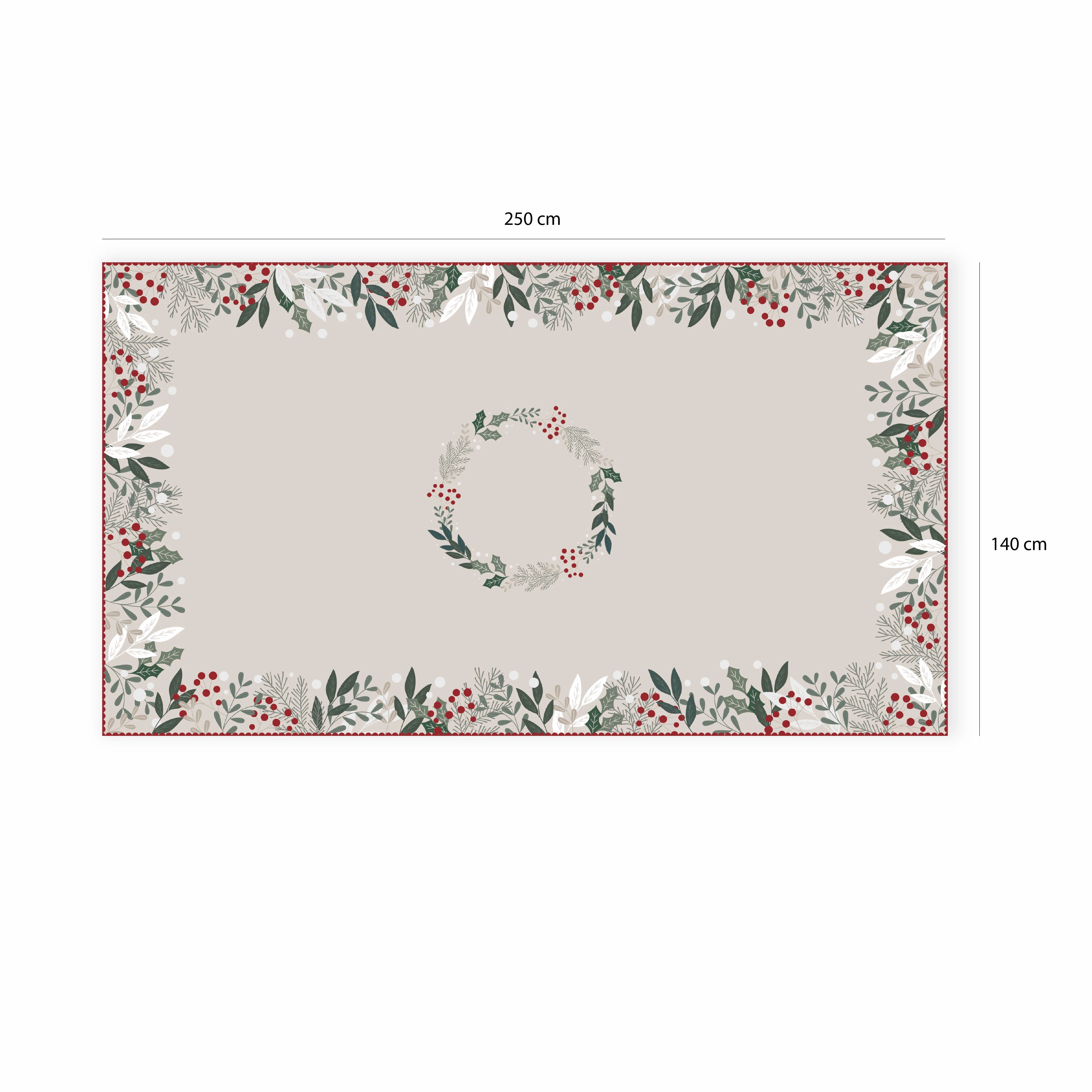 Christmas tablecloth