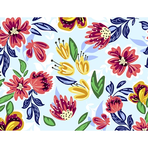 Set de Individuales Floral