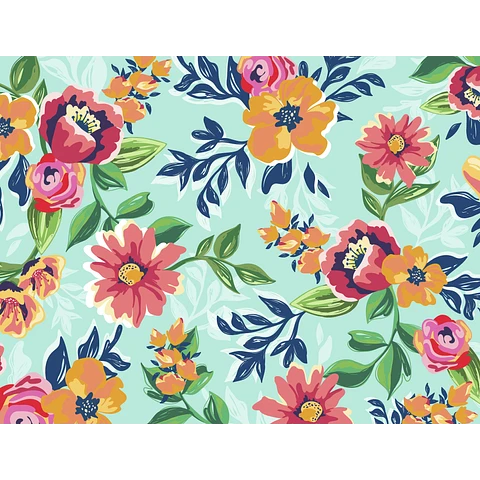 Set de Individuales Floral
