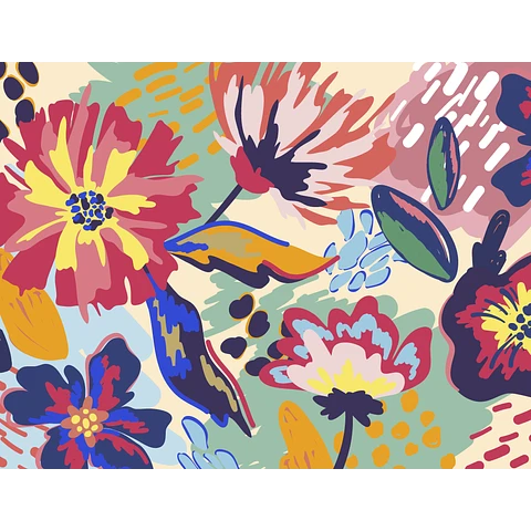Set de Individuales Floral