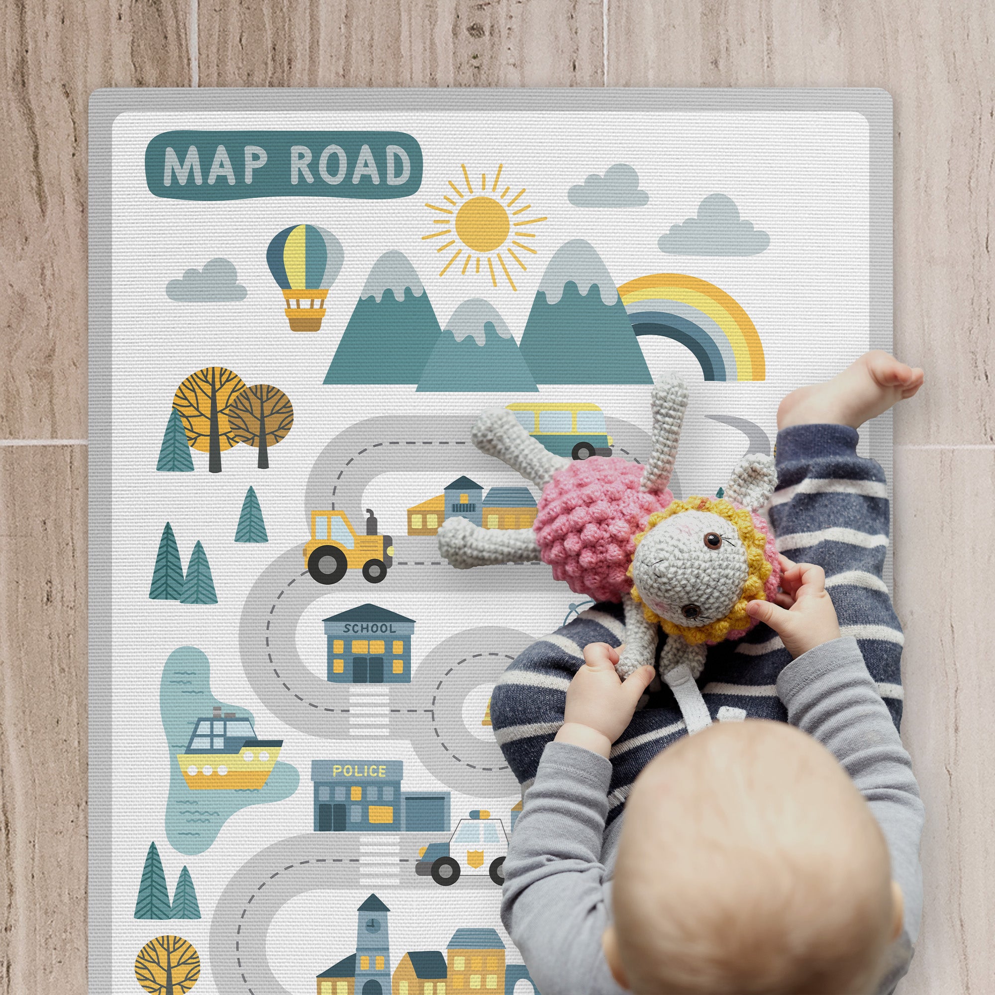 Playmat Road